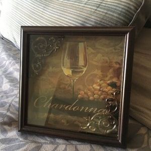 Kitchen frame wall decor